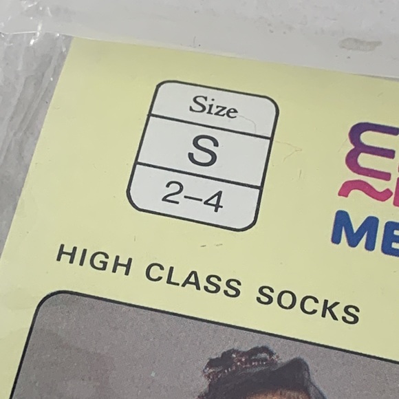 Sz S (2-4) WHITE High Class Socks tights stockings new solid white - Picture 6 of 17
